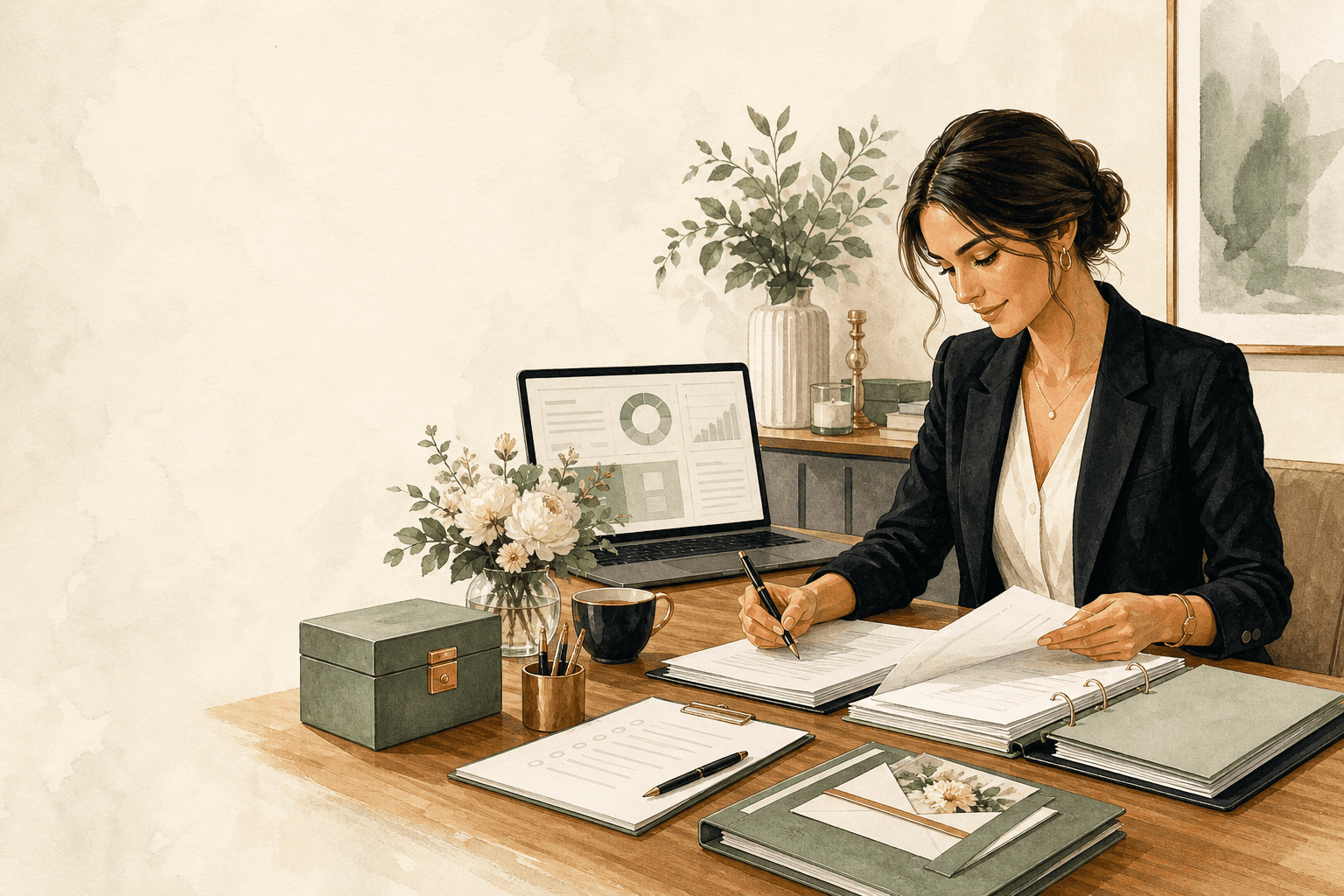 Pilotage et sécurisation d'une agence wedding planner